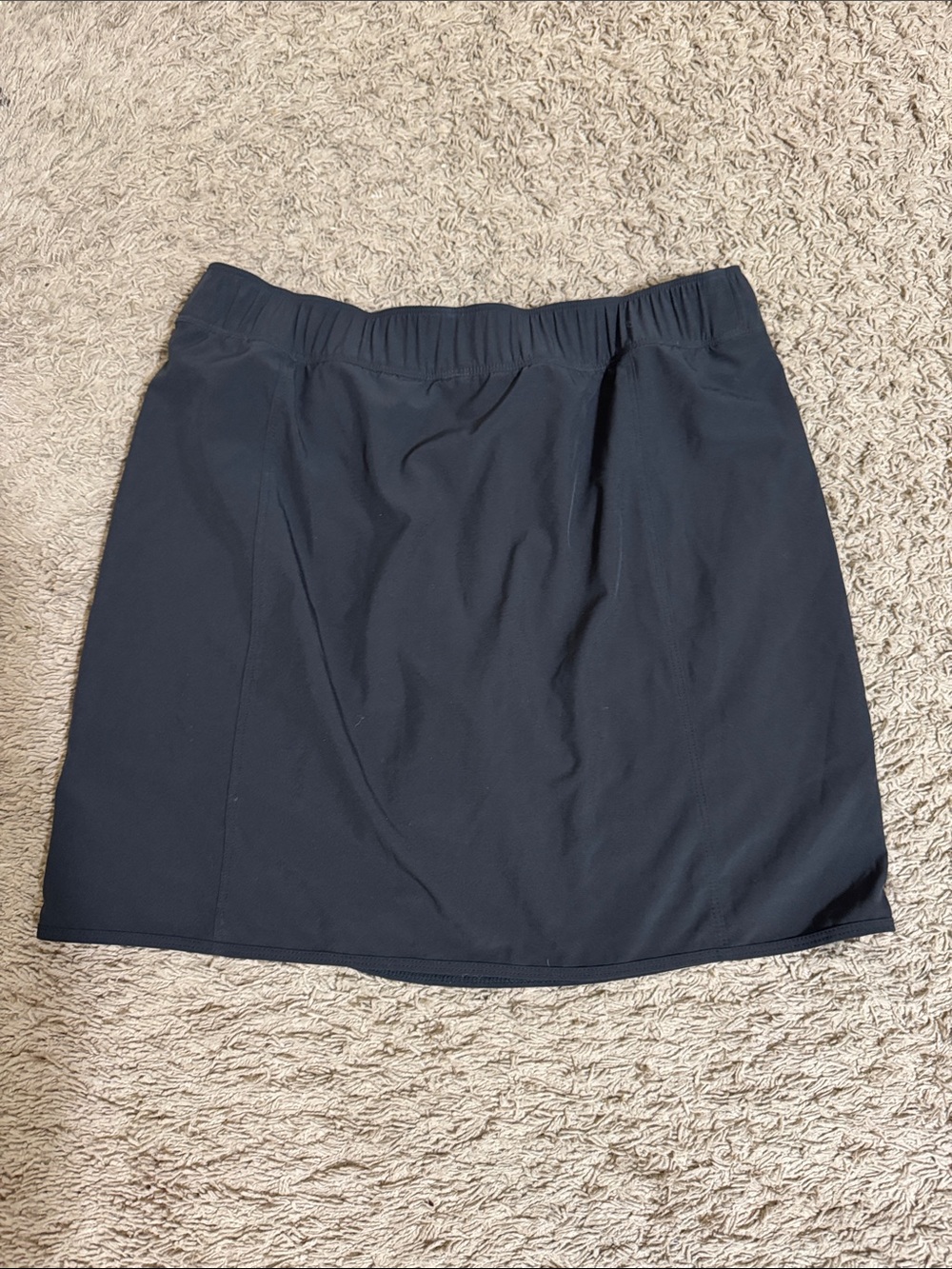 Patagonia Women’s Black Faux Wrap Drawstring Skort size M Athletic Athleisure - Picture 6 of 9